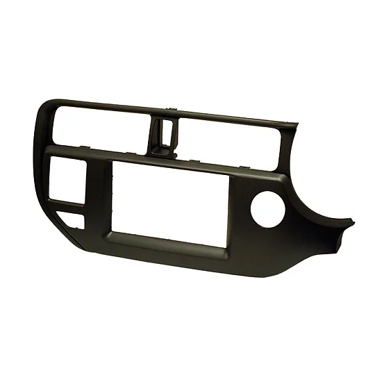 Kia Rio (2011-2017) Double DIN Car Stereo Fascia Adapter Panel (CHARCOAL BLACK)