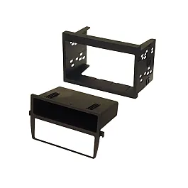 Porsche 911, Boxster Double DIN Car Stereo Fascia Adapter with Heater Relocation