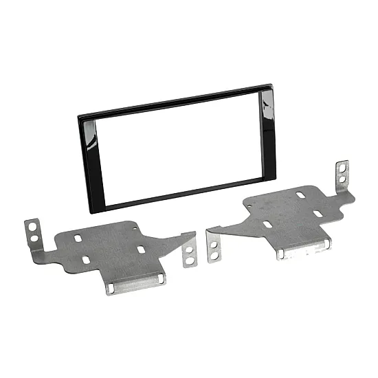 Nissan Juke (2014-2019) Double DIN Car Stereo Fascia Adapter Panel (GLOSS BLACK)