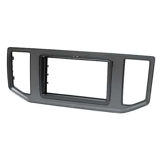 MAN TGE (2017-2023) Double DIN Car Stereo Fascia Adapter Panel (MATT BLACK)