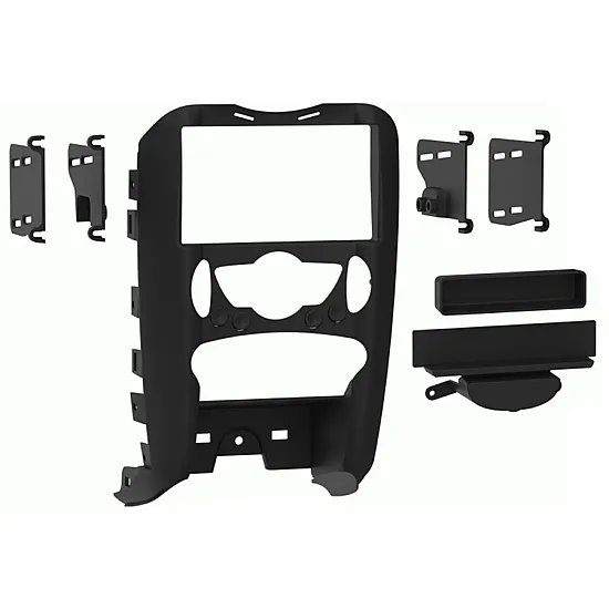 Mini Cooper / Mini One 1DIN/2DIN Car Stereo Fascia Adapter - Black Mini Cooper / Mini One 1DIN/2DIN Car Stereo Fascia Adapter - Black