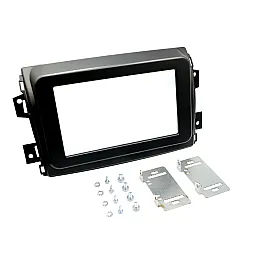 Fiat Ducato Double DIN Car Stereo Fascia Adapter - Matt Black