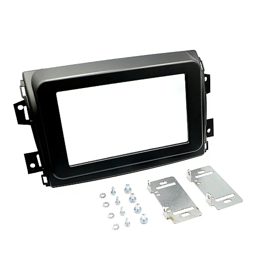 Fiat Ducato Double DIN Car Stereo Fascia Adapter - Matt Black Fiat Ducato Double DIN Car Stereo Fascia Adapter - Matt Black