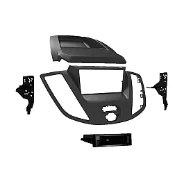 Ford Transit Single & Double DIN Car Stereo  Fascia Adapter - DARK GREY