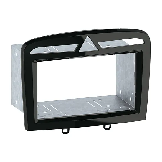 Peugeot RCZ / 308 Double DIN Car Stereo Fascia Adapter - Piano Black Peugeot RCZ / 308 Double DIN Car Stereo Fascia Adapter - Piano Black