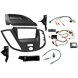 Car Stereo Fitting Kit for Ford Transit MK8 (13-18) With Top Dash Display