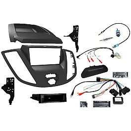 Car Stereo Fitting Kit for Ford Transit MK8 Euro 6 (16-18) With OEM passenger airbag light