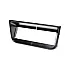 Peugeot 406 (1996-2004) Single DIN Car Audio Fascia Adapter Panel (MATT BLACK)