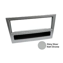 Holden Single DIN Car Stereo Fascia Adapter (SHINY SILVER/ MATT CHROME) Holden Single DIN Car Stereo Fascia Adapter (SHINY SILVER/ MATT CHROME)