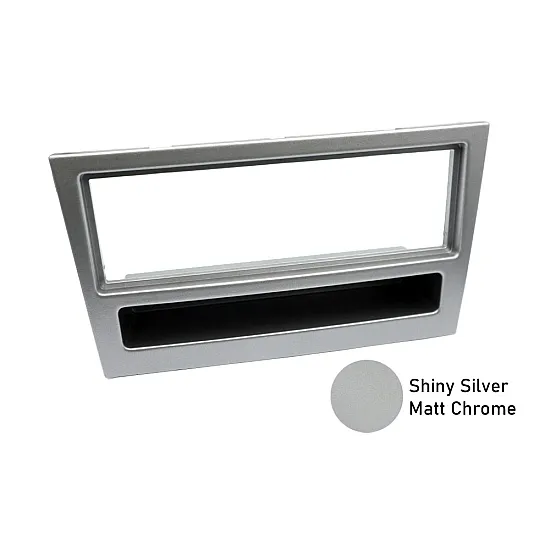 Holden Single DIN Car Stereo Fascia Adapter (SHINY SILVER/ MATT CHROME) Holden Single DIN Car Stereo Fascia Adapter (SHINY SILVER/ MATT CHROME)