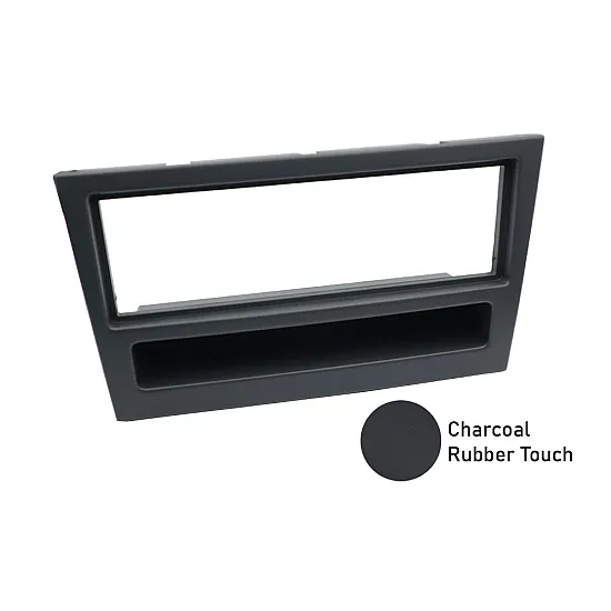 Holden Single DIN Car Stereo Fascia Adapter (CHARCOAL/ RUBBER TOUCH) Holden Single DIN Car Stereo Fascia Adapter (CHARCOAL/ RUBBER TOUCH)