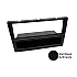 Holden Single DIN Car Stereo Fascia Adapter (MATT BLACK/ ANTHRACITE)