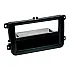 Skoda Single / Double DIN Car Stereo Fascia Adapter FLUSH FIT Black 