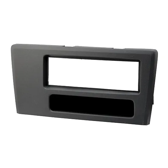 Volvo S60, C70, V70, XC70 Single DIN Car Radio Fascia Adapter Panel (DARK GREY)