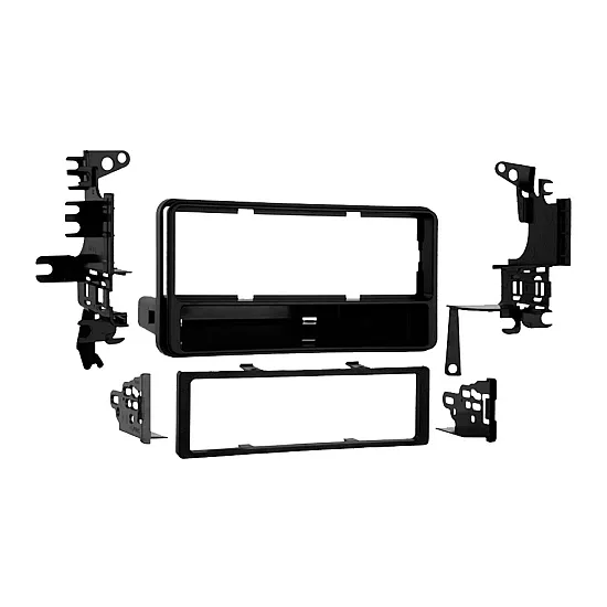 Toyota Celica, MR2, RAV4 Single DIN Car Stereo Fascia Adapter Kit (MATT BLACK)
