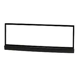 Skoda Fabia (1999-2003) Single DIN Car Sterep Fascia Adapter Panel (MATT BLACK)