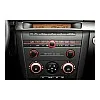 Mazda 3 (2003-2008) Single DIN Car Stereo Fascia Adapter Panel (MATT BLACK) Mazda 3 (2003-2008) Single DIN Car Stereo Fascia Adapter Panel (MATT BLACK)