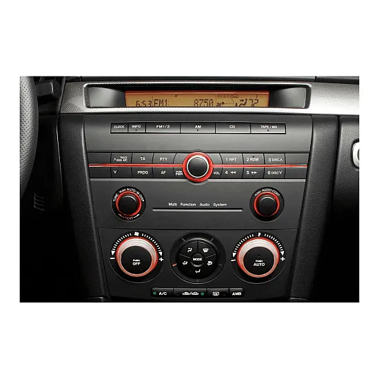 Mazda 3 (2003-2008) Single DIN Car Stereo Fascia Adapter Panel (MATT BLACK) Mazda 3 (2003-2008) Single DIN Car Stereo Fascia Adapter Panel (MATT BLACK)