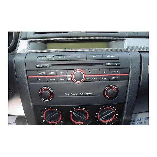 Mazda 3 (2003-2008) Single DIN Car Stereo Fascia Adapter Panel (MATT BLACK) Mazda 3 (2003-2008) Single DIN Car Stereo Fascia Adapter Panel (MATT BLACK)