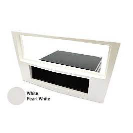 Vauxhall / Opel Single DIN Car Stereo Fascia Adapter (WHITE/ PEARL WHITE) Vauxhall / Opel Single DIN Car Stereo Fascia Adapter (WHITE/ PEARL WHITE)