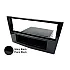 Vauxhall / Opel Single DIN Car Stereo Fascia Adapter (GLOSS BLACK/ PIANO BLACK)