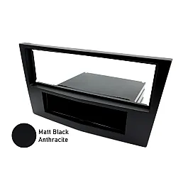Vauxhall / Opel Single DIN Car Stereo Fascia Adapter (MATT BLACK) Vauxhall / Opel Single DIN Car Stereo Fascia Adapter (MATT BLACK)
