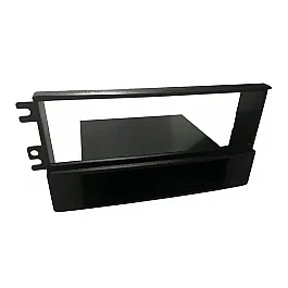 Kia Carens (2006-2013) Single DIN Car Stereo Fascia Adapter Panel (MATT BLACK)