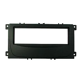 Ford (6000CD OVAL) Single Din Car Stereo Fascia Without Pocket (BLACK)