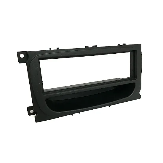 Ford (6000CD OVAL) Single Din Car Stereo Fascia With Pocket (BLACK)