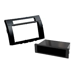 Toyota Corolla Verso 2004-2009 Single/Double DIN Car Stereo Fascia Adapter Black