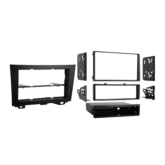 Honda CR-V 2007-2011 Single / Double DIN Car Stereo Fascia Adapter (MATT BLACK)