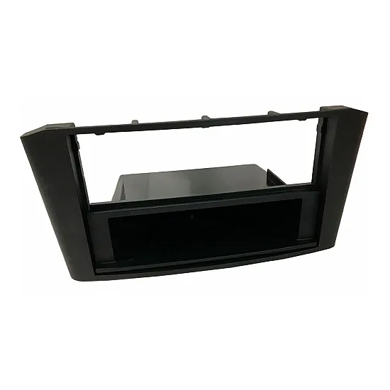 Toyota Avensis (2004-2008) Single/Double DIN Car Stereo Fascia Adapter (MATT BLACK)