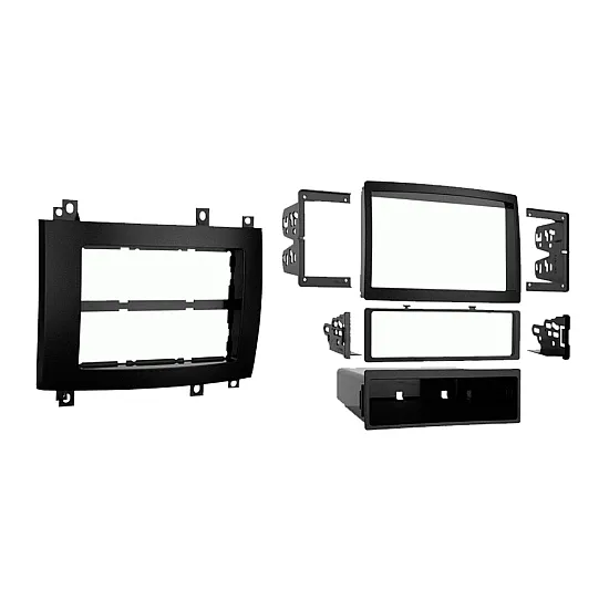 Cadillac CTS, SRX Single / Double DIN Car Stereo Fascia Adapter Panel