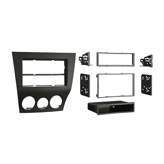Mazda RX8 (2009-2011) Single/Double DIN Car Stereo Fascia Panel (MATT BLACK)