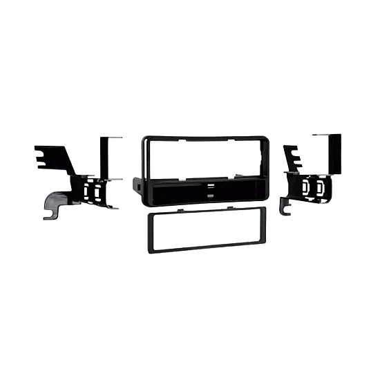 Toyota IQ (2008-2016) Single DIN Car Stereo Fascia Adapter (MATT BLACK)