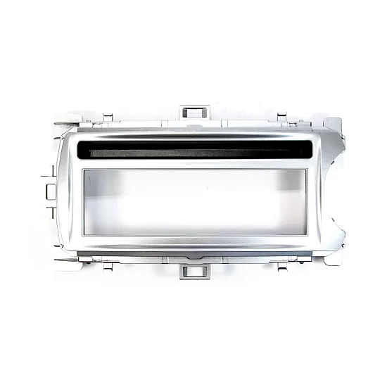 Toyota Yaris (2011-2017) Single DIN Car Stereo Fascia Adapter Panel (SILVER)