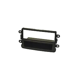 Vauxhall / Opel Movano, Vivaro Single DIN Fascia Adapter Panel DARK GREY