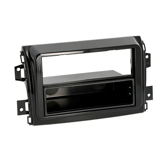 Opel Movano (2022 Onwards) Single DIN Fascia Adapter Panel (GLOSS BLACK)