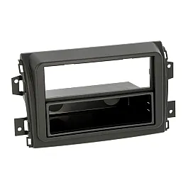 Opel Movano (2022 Onwards) Single DIN Fascia Adapter Panel (MATT BLACK)