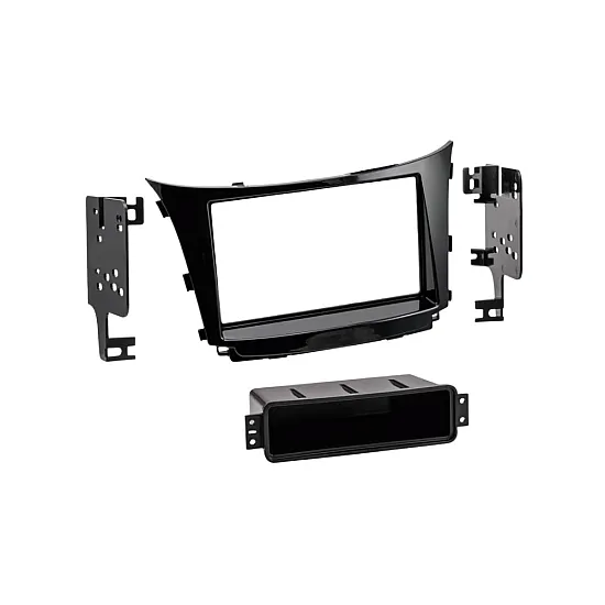 Hyundai i30 (2012-2017) OEM Navigation Single/Double DIN Fascia Panel (GLOSS BLACK)