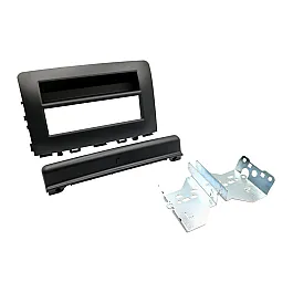 Kia Rio (2017 Onwards) Single DIN Car Stereo Fascia Adapter Panel (MATT BLACK)