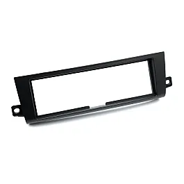 Renault Koleos (2006-2015) Single DIN Car Stereo Fascia Adapter Panel (MATT BLACK)