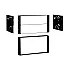 Mercury Mountaineer (1997-2001) Single / Double DIN Fascia Adapter Panel