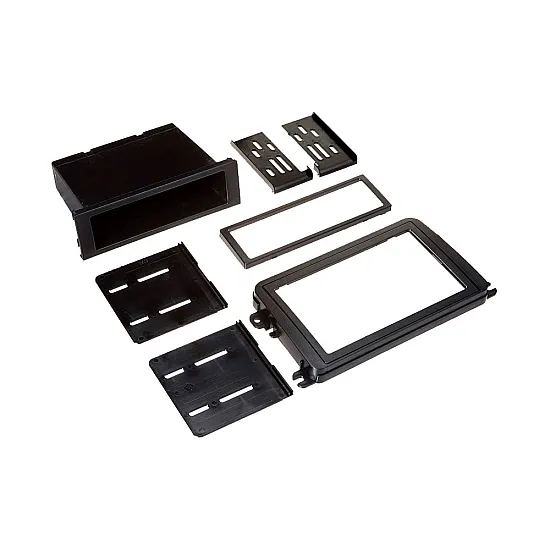 Hummer H2 (2008-2009) Single / Double DIN Car Stereo Fascia Adapter Panel Hummer H2 (2008-2009) Single / Double DIN Car Stereo Fascia Adapter Panel
