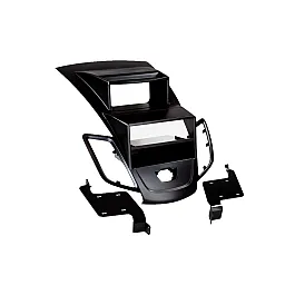 Ford Fiesta (2008-2018) WITH DISPLAY Single / Double DIN Stereo Fascia Adapter (BLACK)