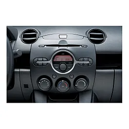Mazda 2 DE (2007-2014) Single / Double DIN Car Stereo Fascia Adapter (MATT BLACK)