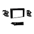 Toyota Auris 2015-2019 Single/Double DIN Car Stereo Fascia Adapter Panel (PIANO BLACK)