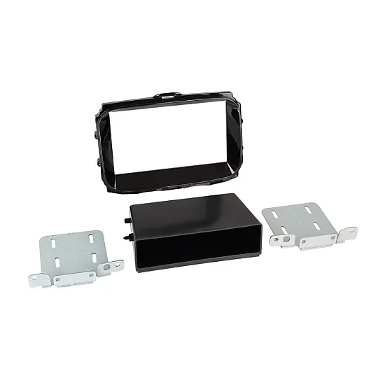 Alfa Romeo Giulietta (2014-2021) Single / Double DIN Car Stereo Fascia Adapter (GLOSS BLACK) Alfa Romeo Giulietta (2014-2021) Single / Double DIN Car Stereo Fascia Adapter (GLOSS BLACK)