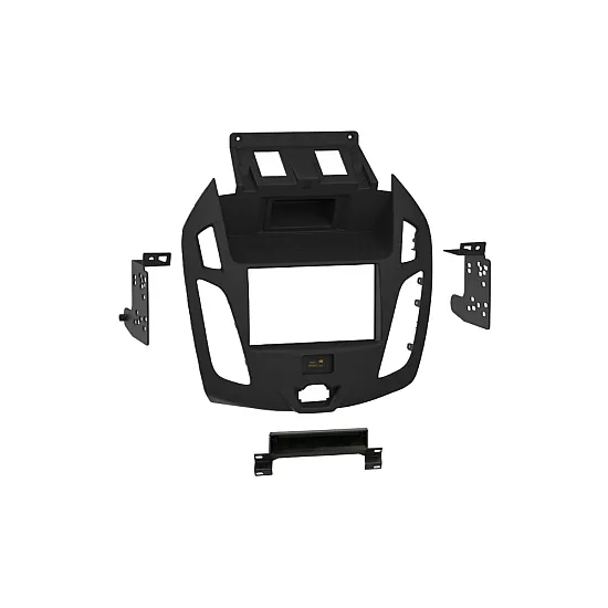 Ford Transit Connect (2014-2019) Single/Double DIN Fascia (Without Display/ Matt Black) Ford Transit Connect (2014-2019) Single/Double DIN Fascia (Without Display/ Matt Black)