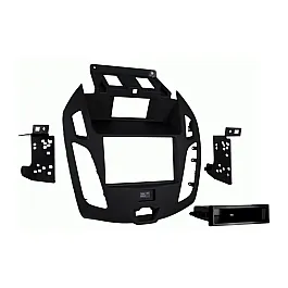 Ford Transit Connect (2014-2019) Single/Double DIN Fascia (With Display/ Matt Black) Ford Transit Connect (2014-2019) Single/Double DIN Fascia (With Display/ Matt Black)